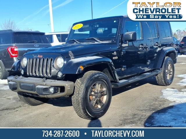 2017 Jeep Wrangler Unlimited 75th Anniversary Edition 4x4