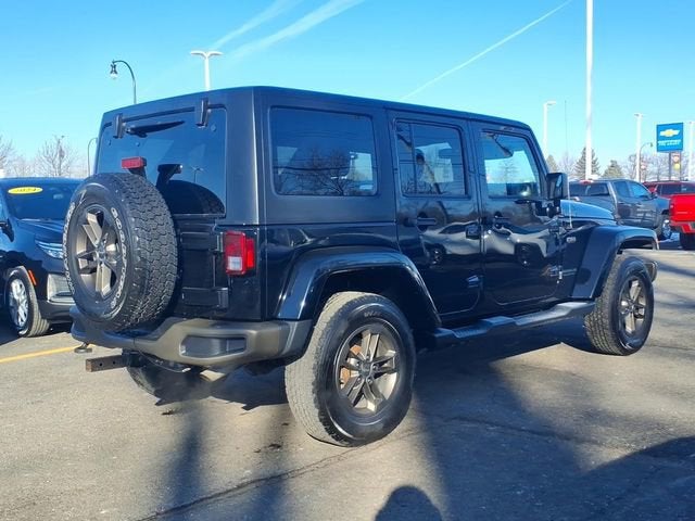 2017 Jeep Wrangler Unlimited 75th Anniversary Edition 4x4