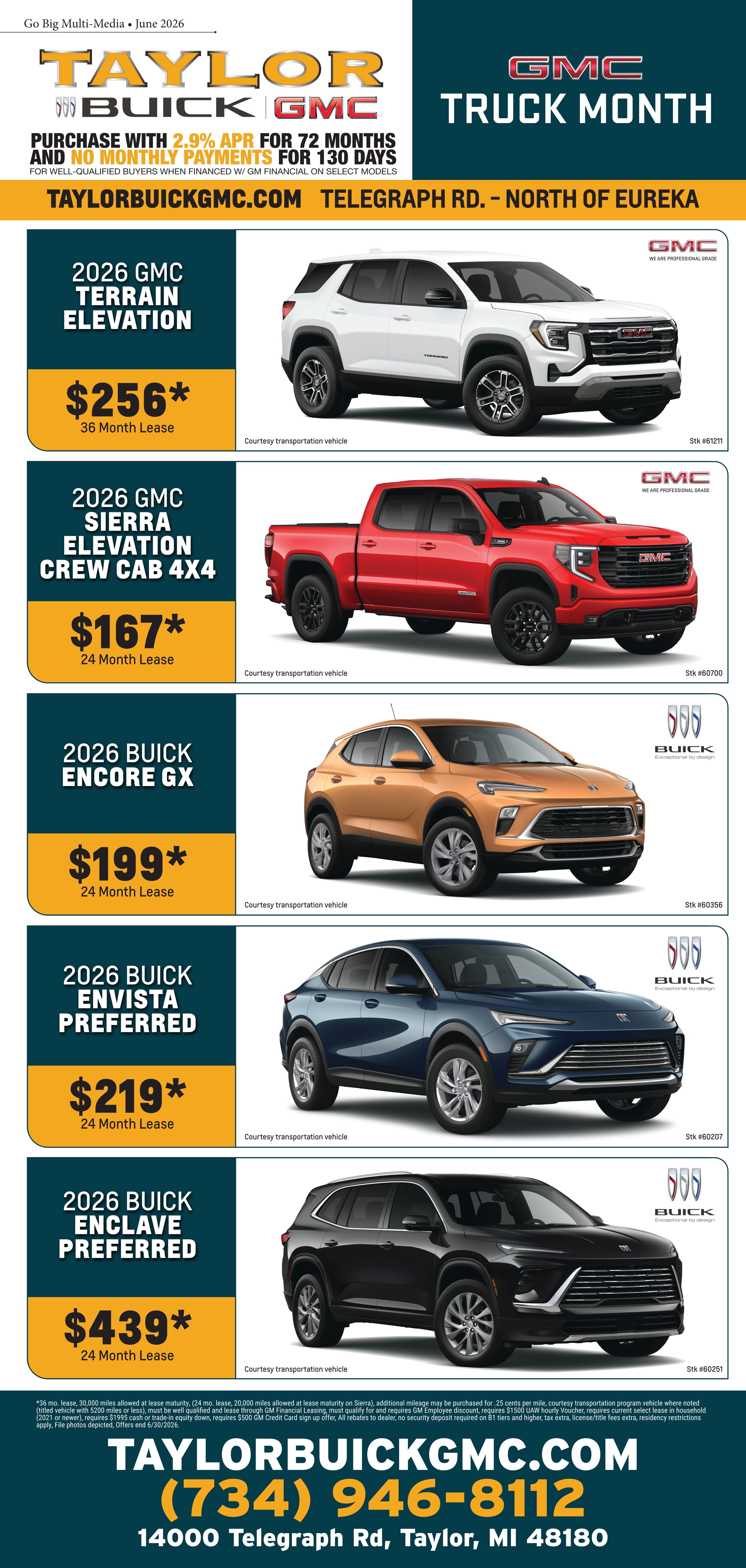 Current Specials