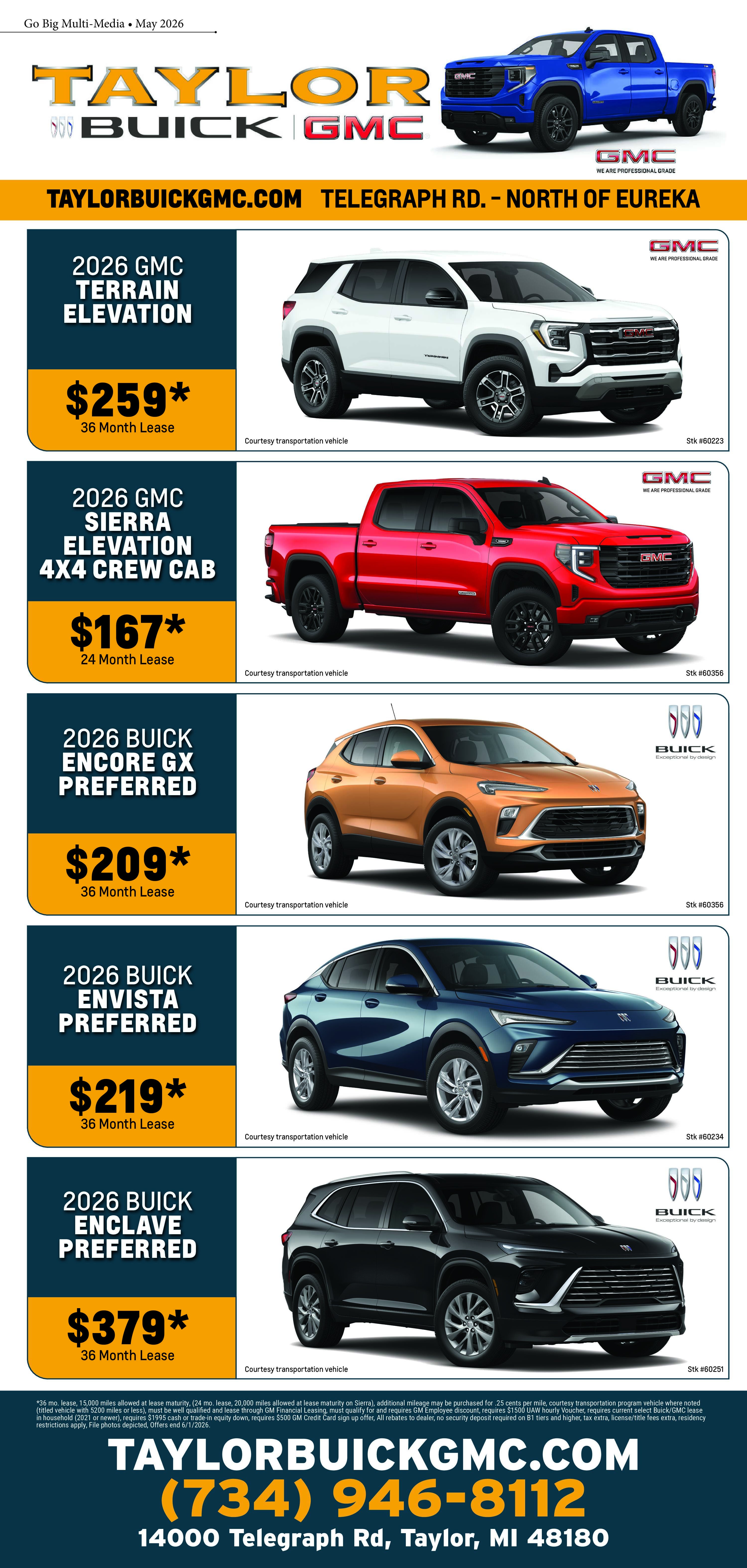 Current Specials