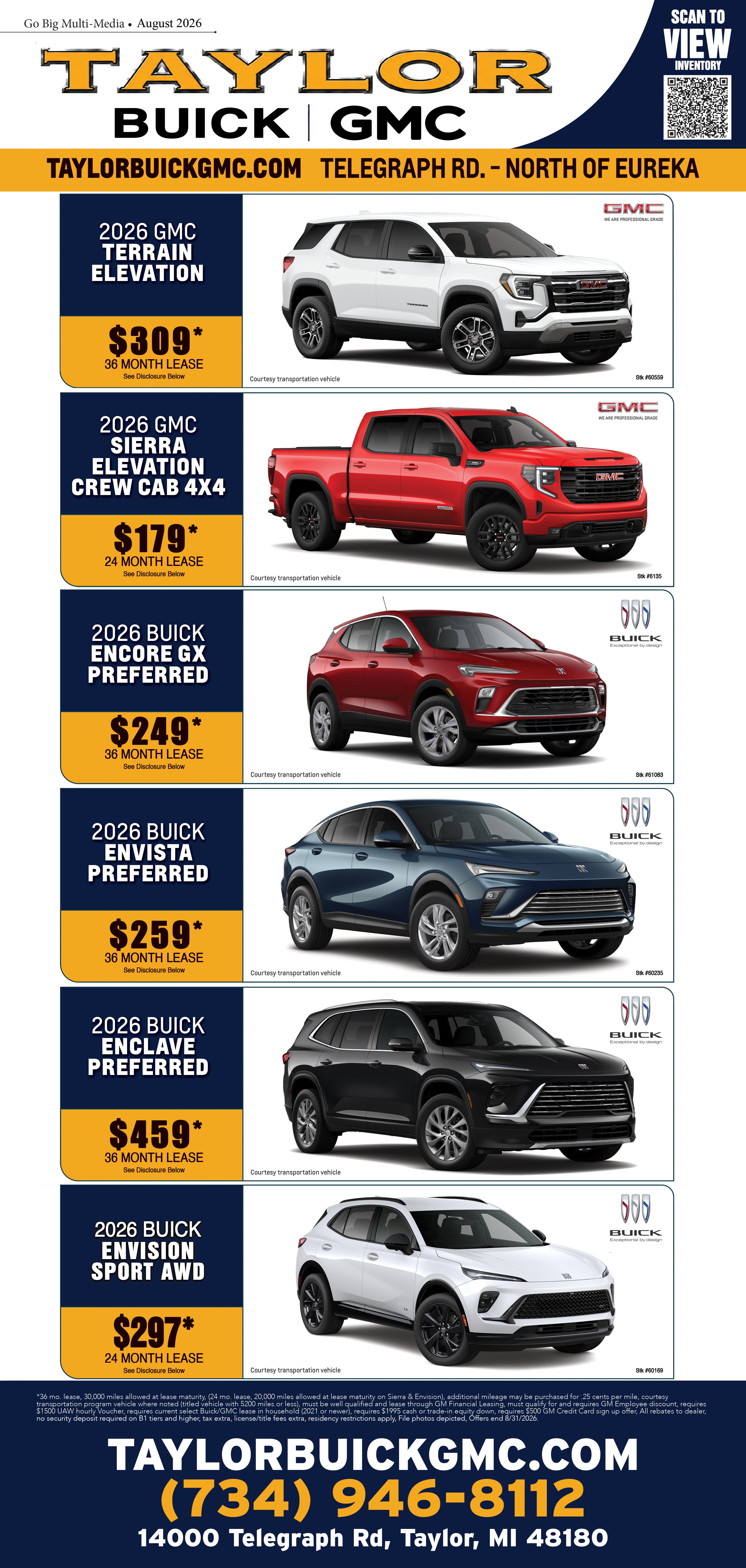 Current Specials