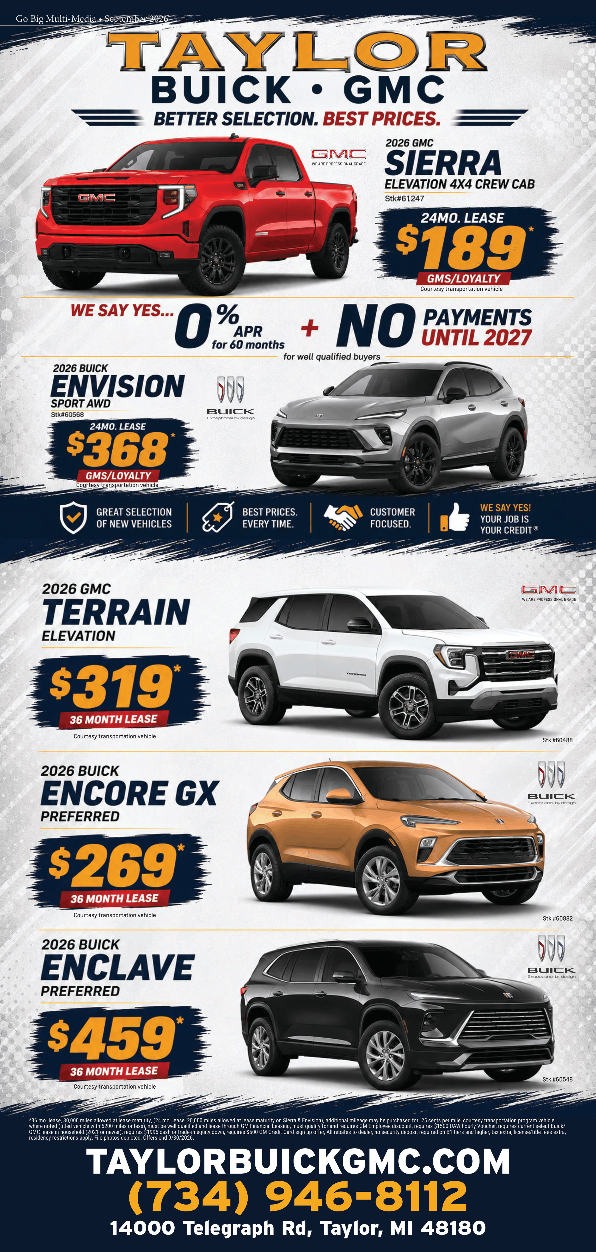 Current Specials